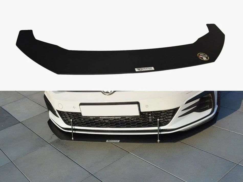 Maxton Front Racing Splitter V.1 Volkswagen Golf GTI / GTD Mk7 Facelift