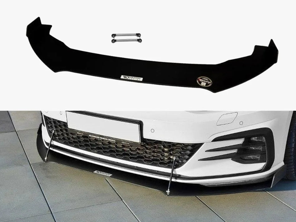Maxton Front Racing Splitter V.2 Volkswagen Golf GTI / GTD Mk7 Facelift