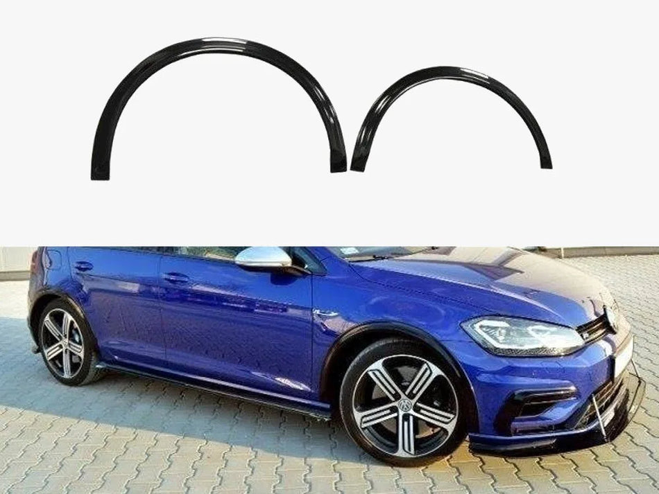 Maxton Fenders Extension Volkswagen Golf R / R-Line Mk7 Facelift