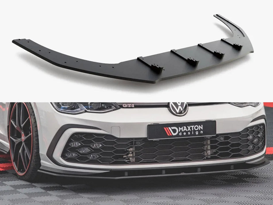 Maxton Street Pro Front Splitter Volkswagen Golf GTI / GTE / GTD / R-Line Mk8