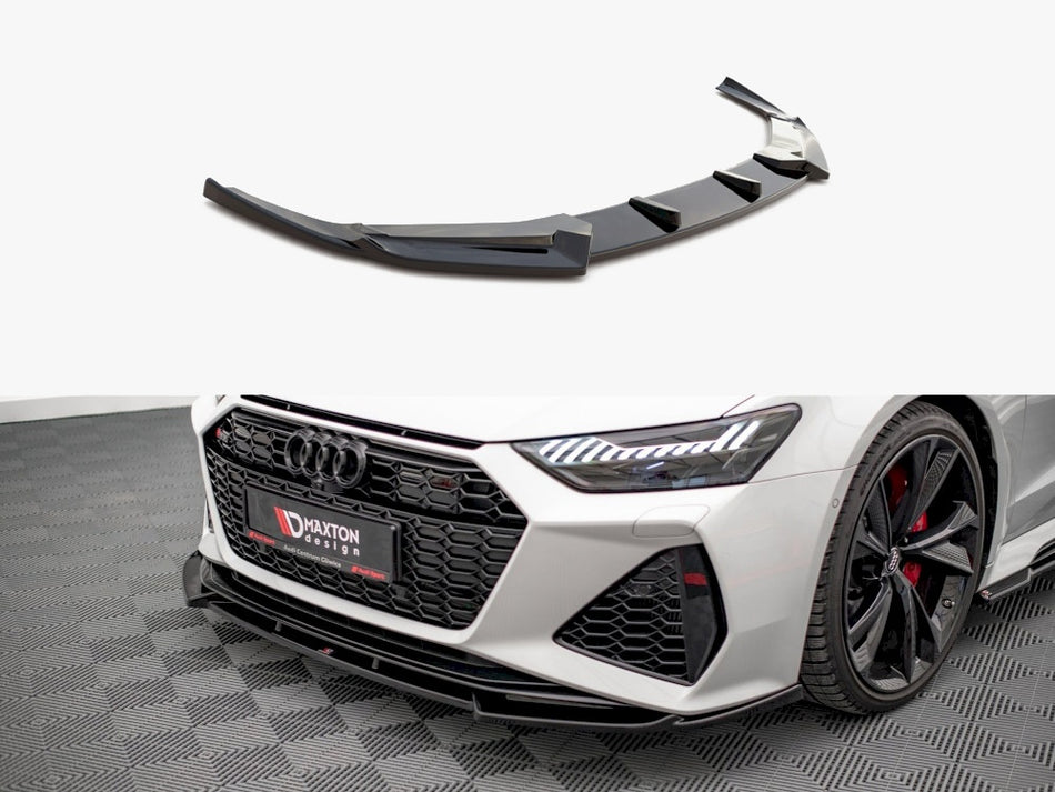 Maxton Front Splitter V.1 Audi RS7 C8