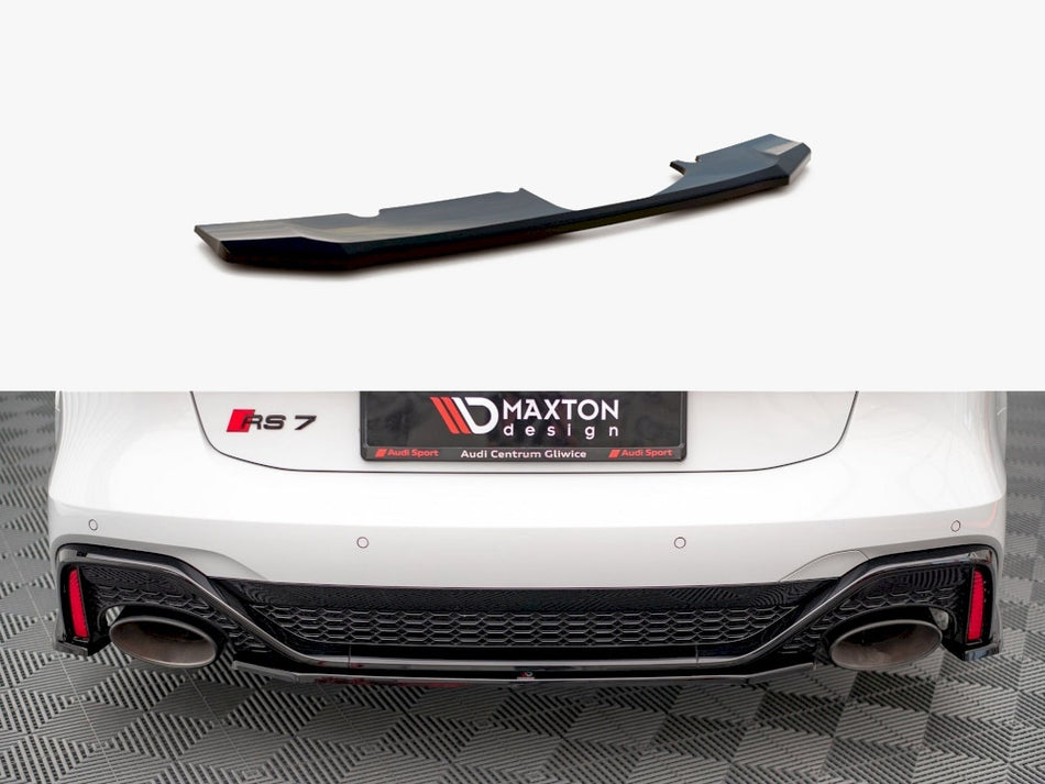 Maxton Rear Splitter Audi RS7 C8
