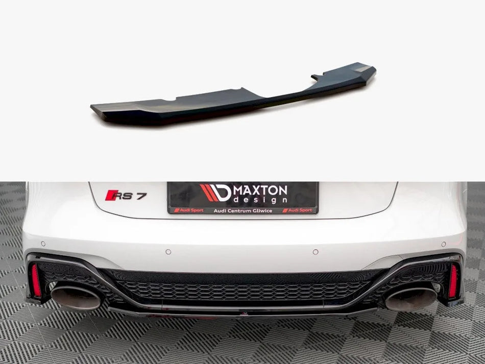 Maxton Rear Splitter Audi RS7 C8