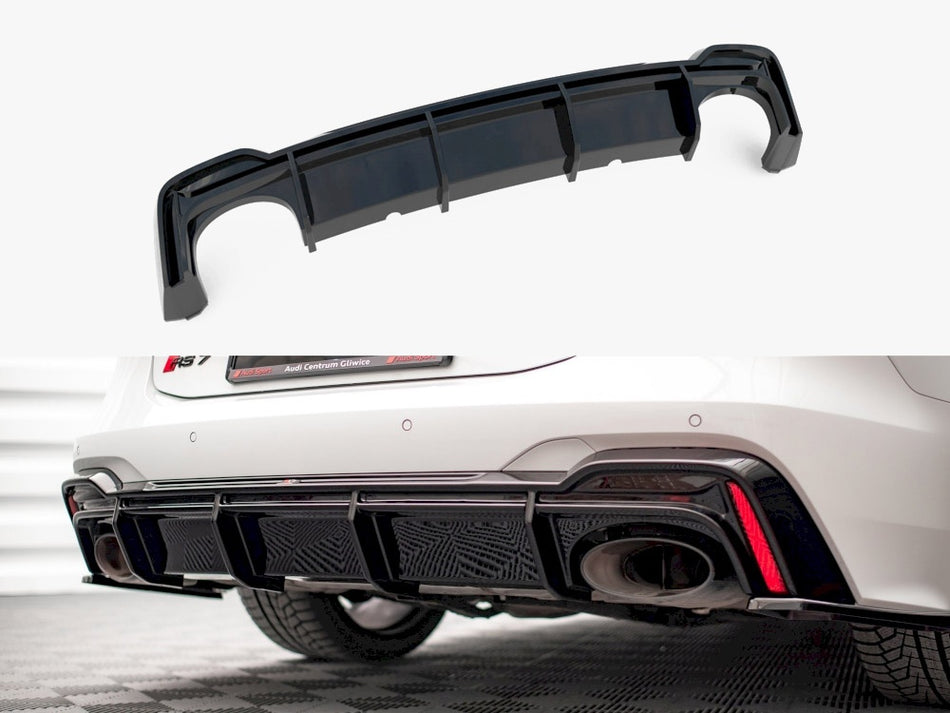 Maxton Rear Valance Audi RS7 C8