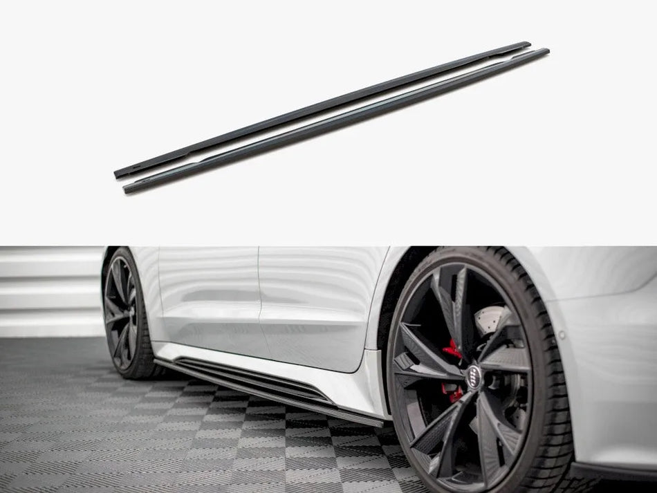Maxton Side Skirts Splitters V.2 Audi RS7 C8