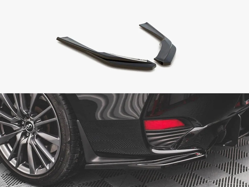 Maxton Rear Side Splitters Infiniti Q60 S Mk2 (2017-)