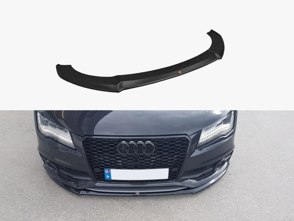 Maxton Front Splitter V.1 Audi S7 / A7 S-line C7 (2010-2014)