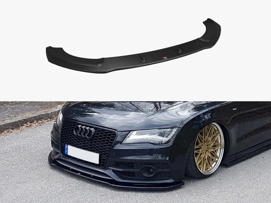 Maxton Front Splitter V.2 Audi S7 / A7 S-line C7 (2010-2014)