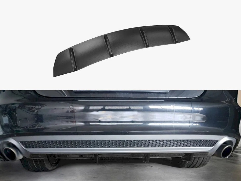 Maxton Rear Valance Audi A7 S-line C7 (2010-2014) - Textured