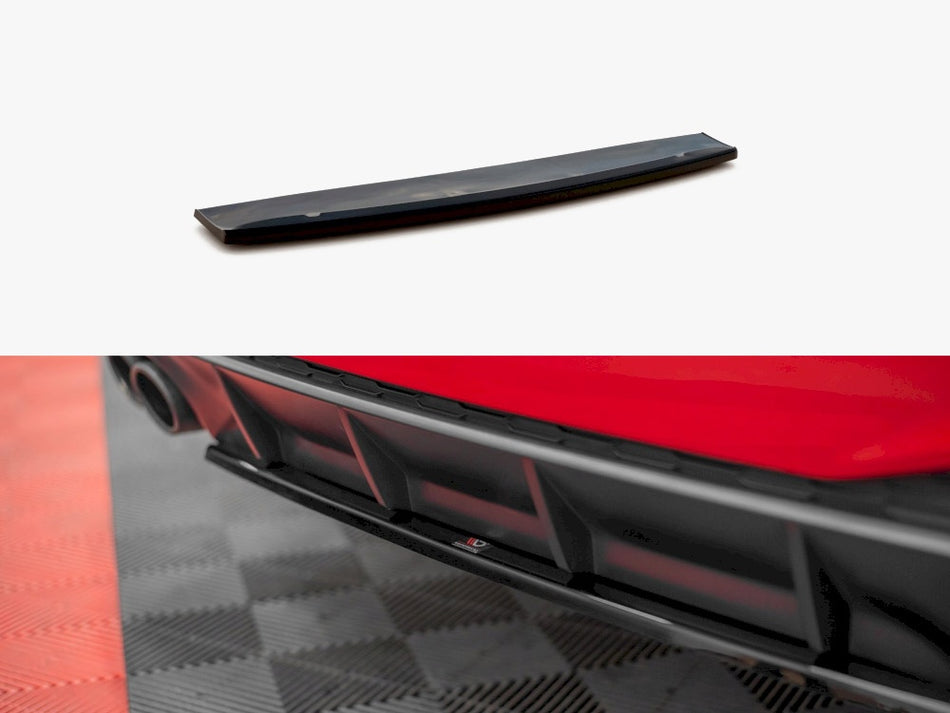 Maxton Central Rear Splitter Audi A7 C8 S-Line (2017-)