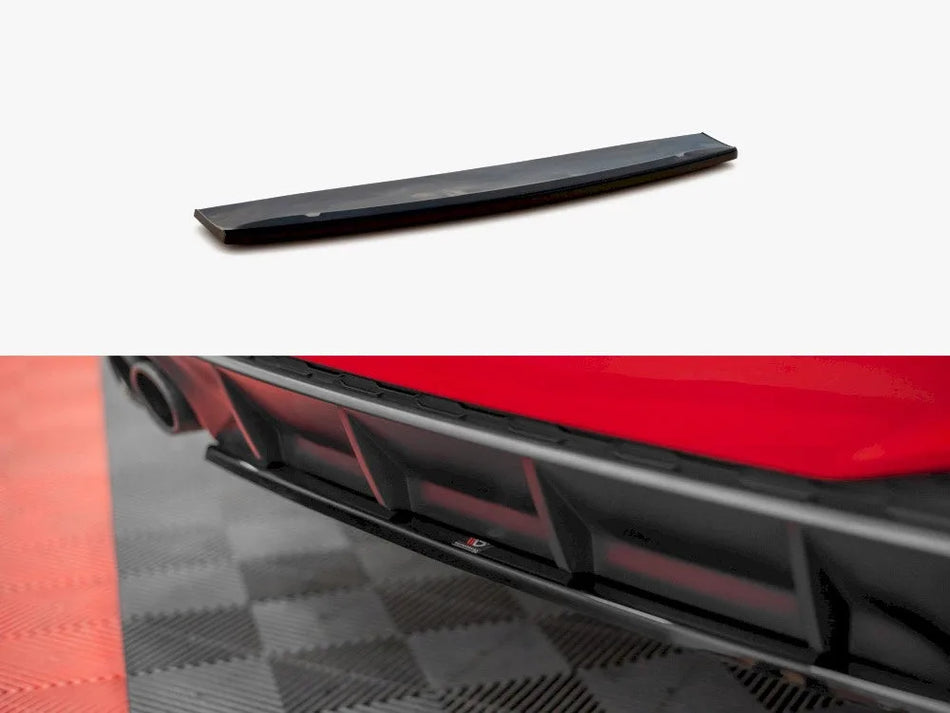 Maxton Central Rear Splitter Audi A7 C8 S-Line (2017-)