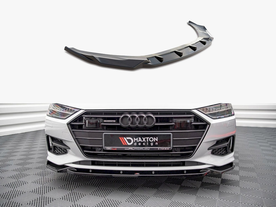 Maxton Front Splitter V2 Audi A7 C8 (2018-)