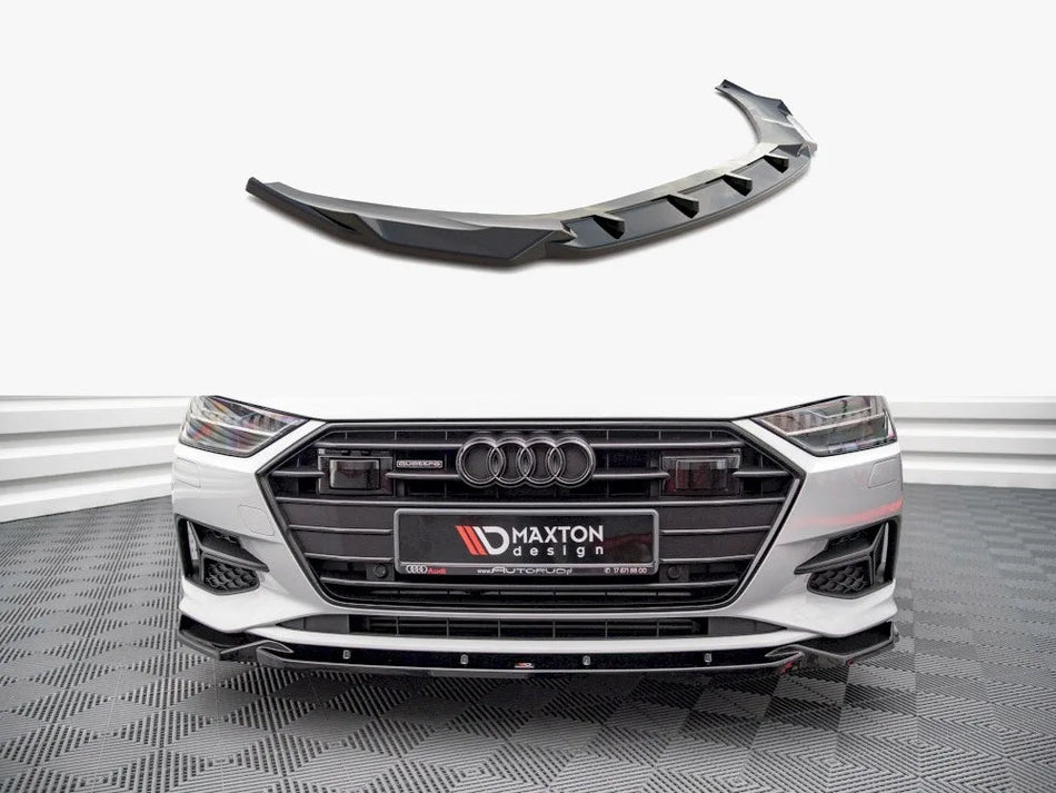 Maxton Front Splitter V2 Audi A7 C8 (2018-)