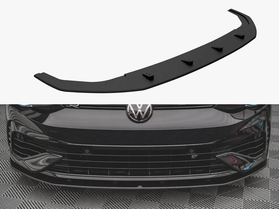 Maxton Street PRO Front Splitter VW Golf R Mk8