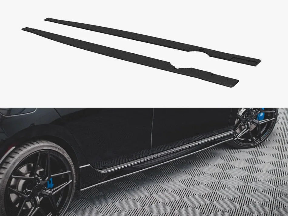 Maxton Street PRO Side Skirts Diffusers VW Golf R Mk8