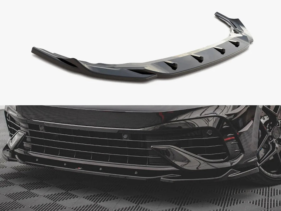 Maxton Front Splitter V.4 VW Golf R Mk8