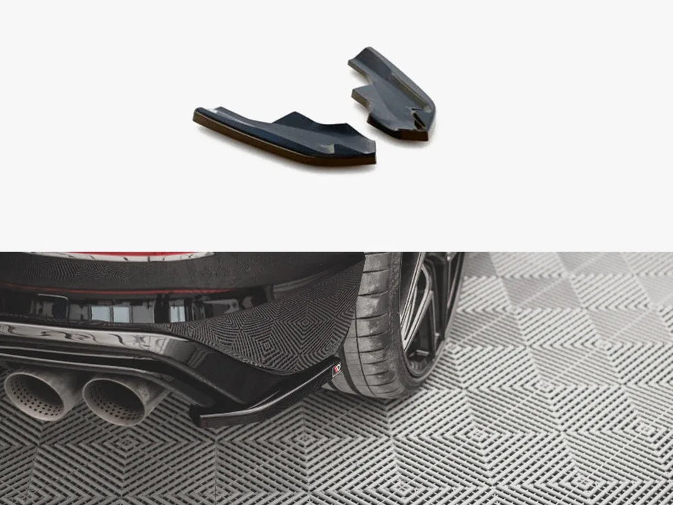 Maxton Rear Side Splitters V.4 VW Golf R Mk8