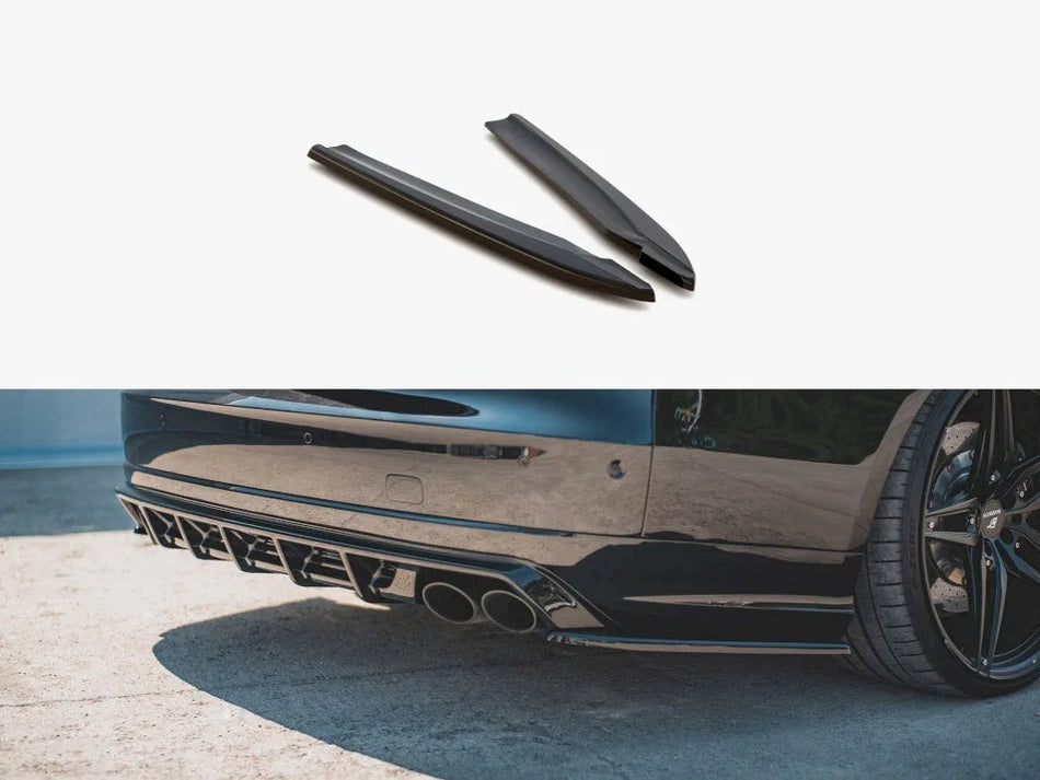 Maxton Rear Side Splitters V.2 Audi S8 D4 Facelift (2015-2017)