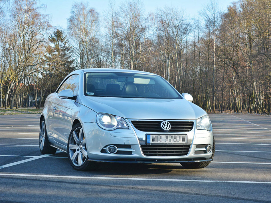 Maxton Side Skirts Diffusers VW EOS - Carbon Look