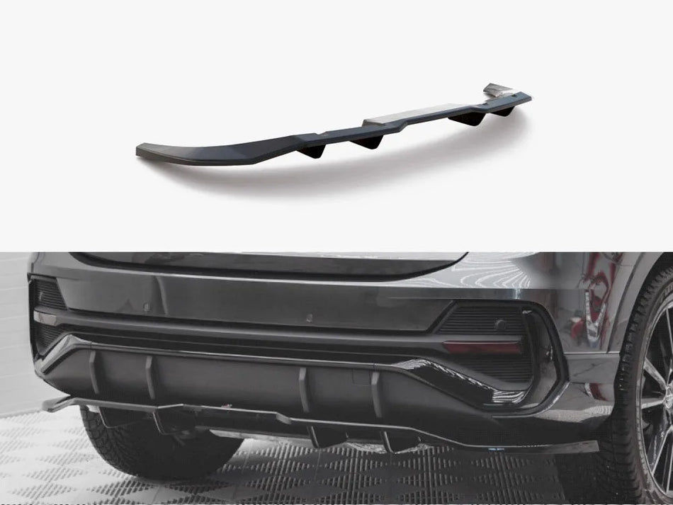 Maxton Rear Splitter (Vertical Bars) Audi Q3 Sportback S-Line