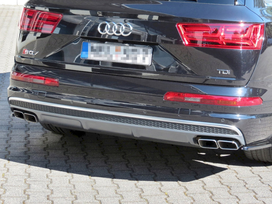 Maxton Rear Side Splitters Audi SQ7/ Q7 S Line MK2 (2016-2020)