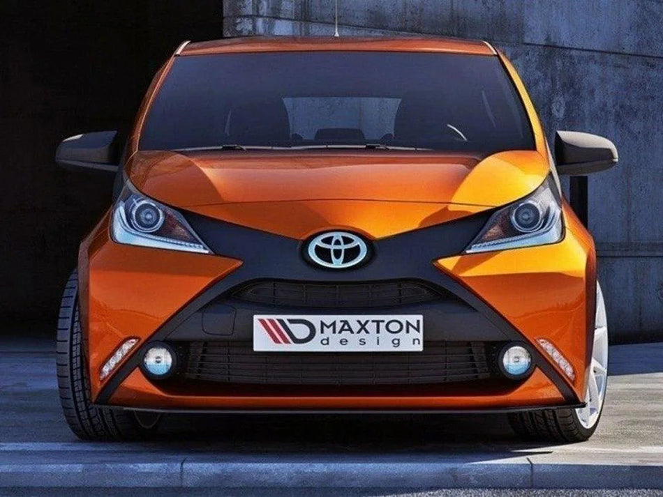 Maxton Front Splitter Toyota Aygo MK2 - Carbon Look
