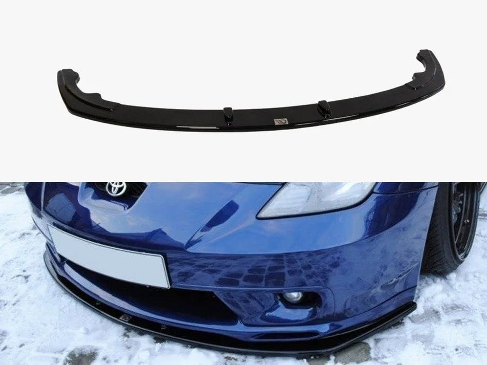 Maxton Front Splitter Toyota Celica T23 TS Preface - Carbon Look