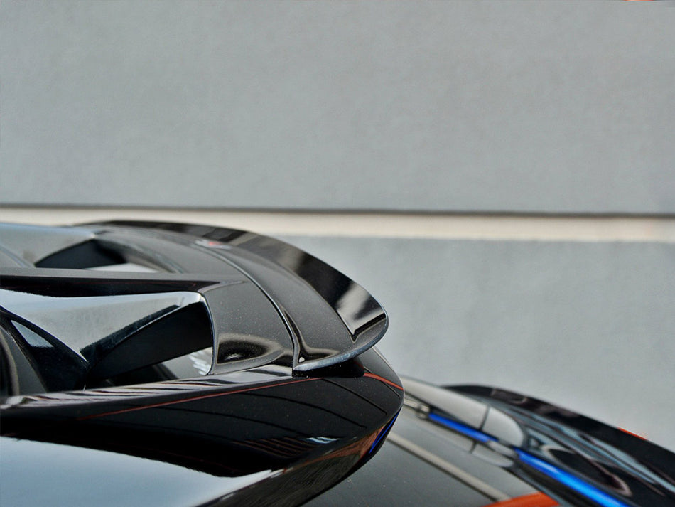 Maxton Roof Spoiler Extension CAP Toyota C-HR (2016-UP) - Carbon Look