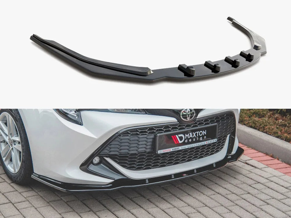 Maxton Front Splitter V.1 Toyota Corolla Mk12 Touring Sports / Hatchback
