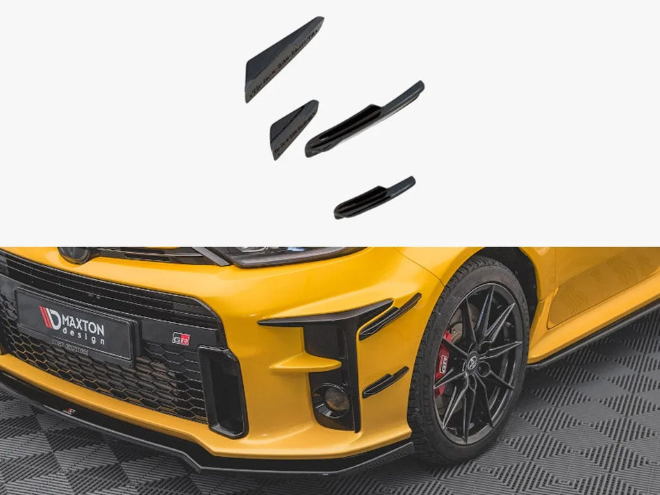 Maxton Front Bumper Wings (Canards) Toyota GR Yaris MK4 (2020-)