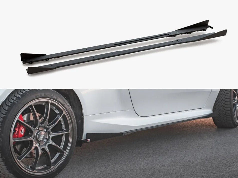 Maxton Street PRO Side Skirts Diffusers + Flaps Toyota GR Yaris Mk4