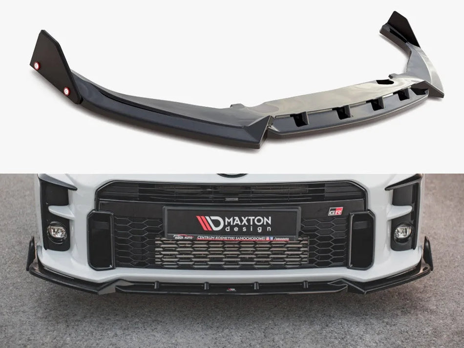 Maxton Front Splitter V.2 + Flaps Toyota GR Yaris Mk4