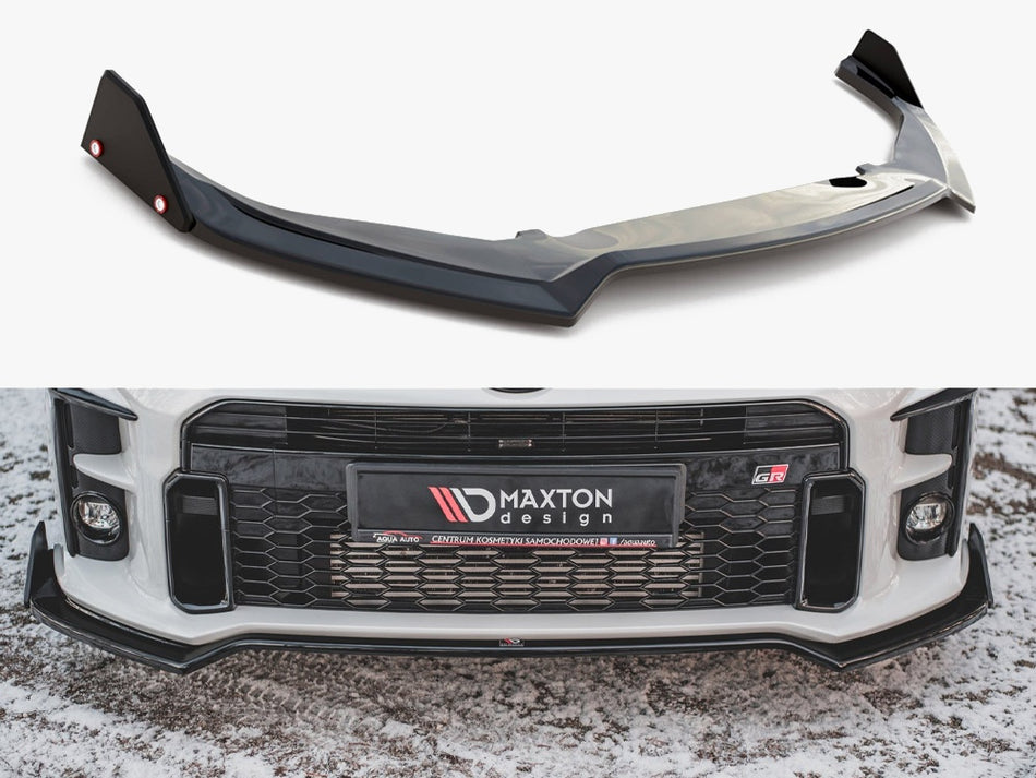 Maxton Front Splitter V.3 + Flaps Toyota GR Yaris Mk4