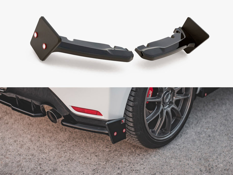 Maxton Rear Side Splitters V.2 + Flaps Toyota GR Yaris Mk4