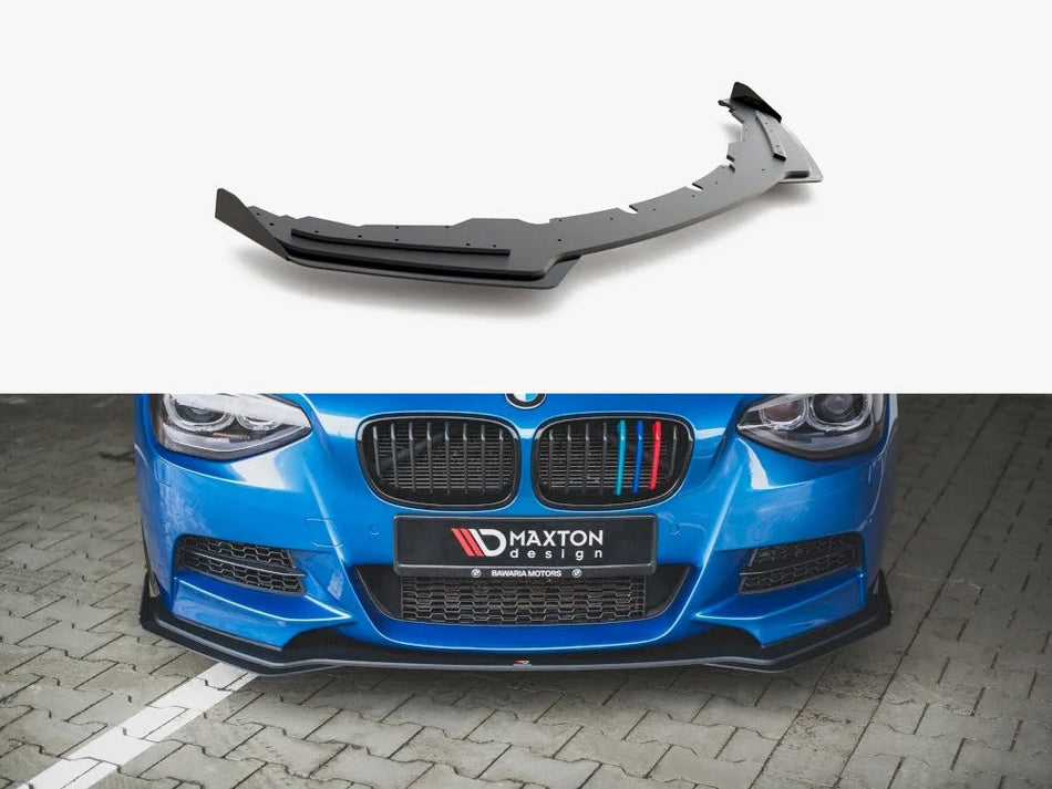 Maxton Street PRO Front Splitter + Flaps BMW M135I F20