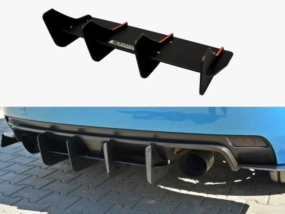 Maxton Rear Diffuser Subaru Impreza WRX STI Mk3