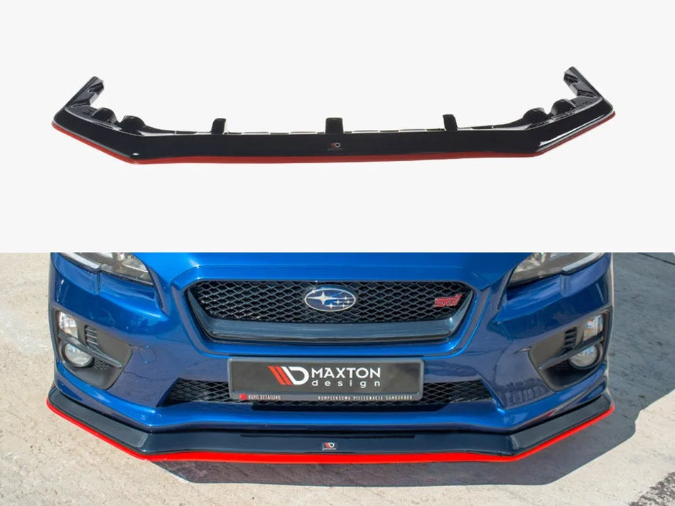 Maxton Front Splitter V.3 Subaru WRX STI