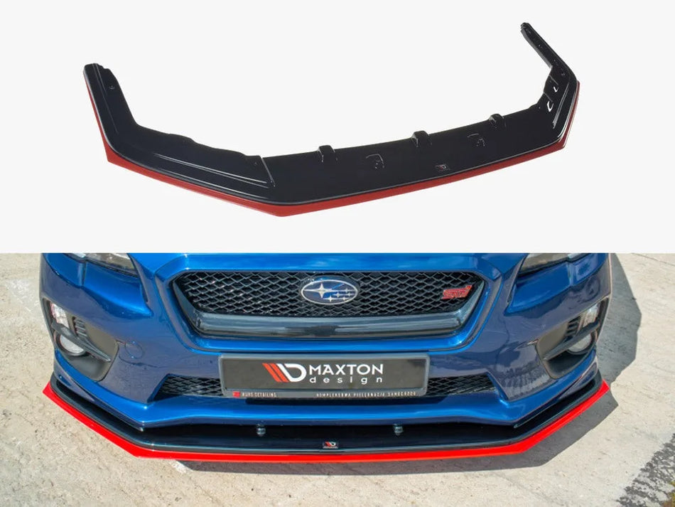 Maxton Front Splitter V.4 Subaru WRX STI