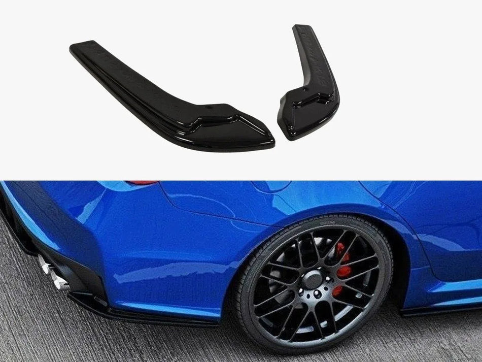 Maxton Rear Side Splitters Subaru WRX STI