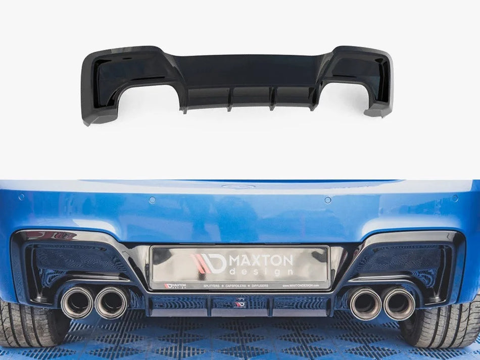 Maxton Rear Valance V.2 BMW M135I F20 / F21 (2011-2015)