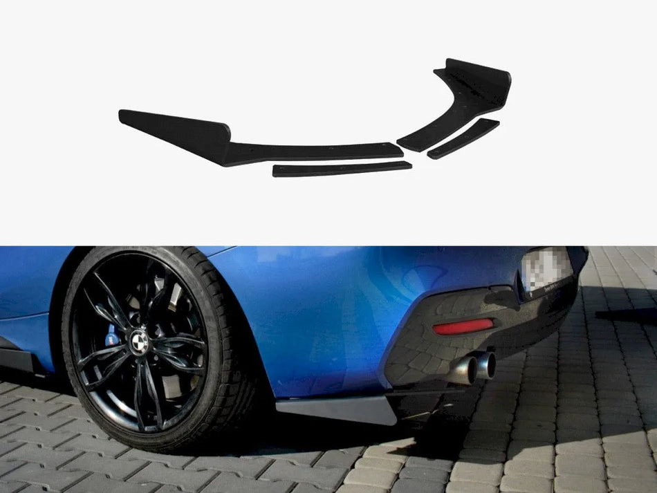 Maxton Rear Side Splitters BMW 1 F20 / F21 Facelift