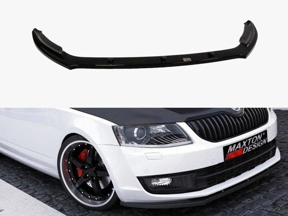 Maxton Front Splitter V.2 Skoda Octavia III