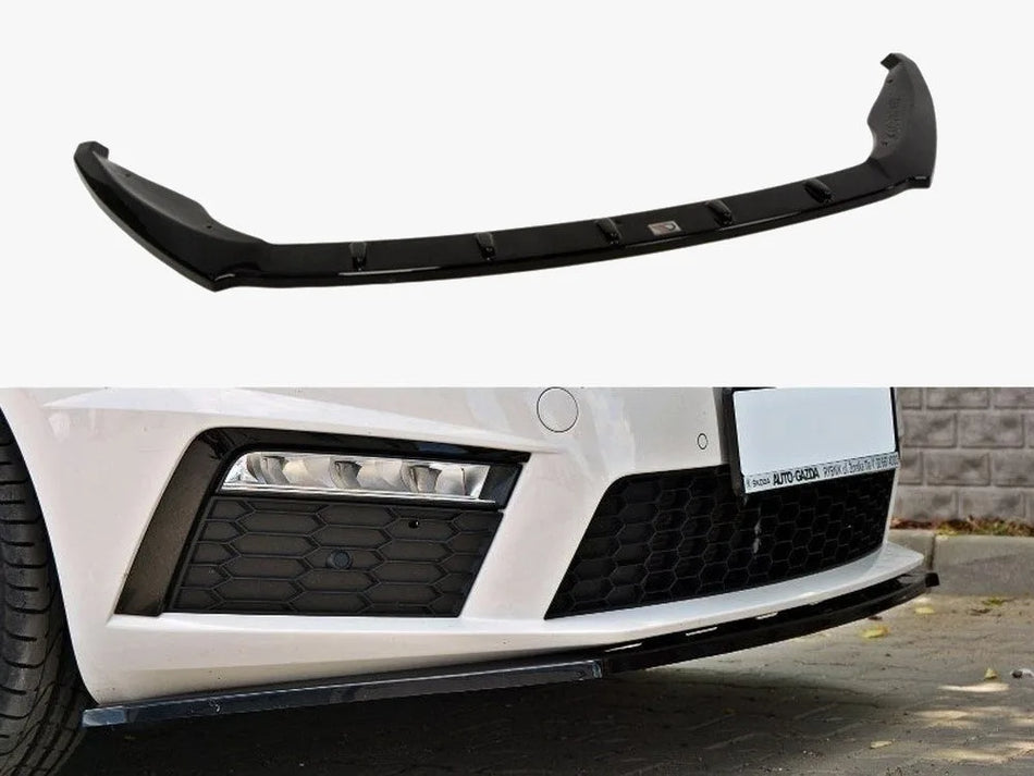 Maxton Front Splitter V.1 Skoda Octavia MK3 VRS (2013-2016)
