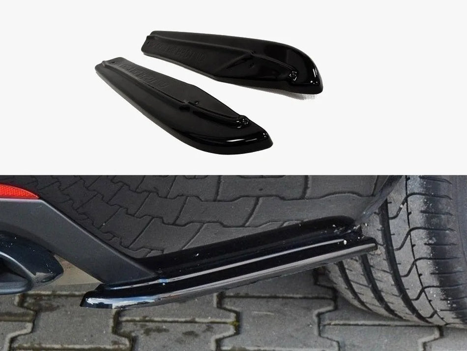 Maxton Rear Side Splitters Skoda Octavia MK3 VRS/ MK3.5 VRS Hatchback/estate (2013-2019)