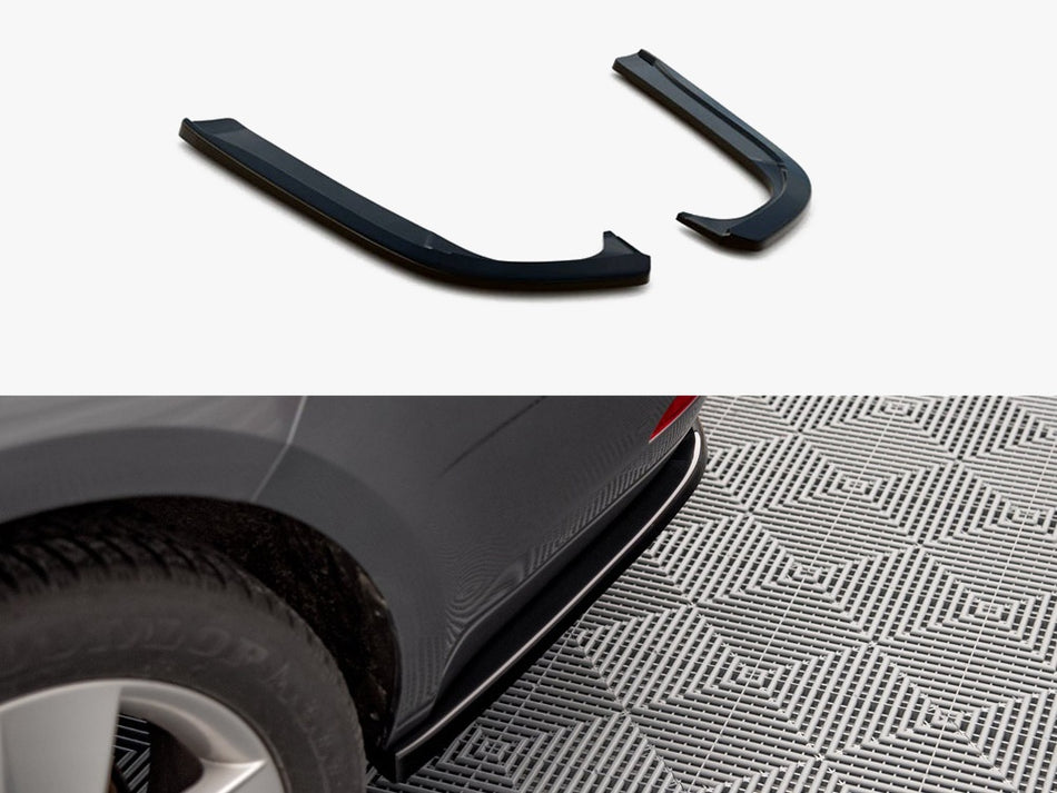 Maxton Rear Side Splitters Skoda Octavia MK3 Facelift (2016-2020)