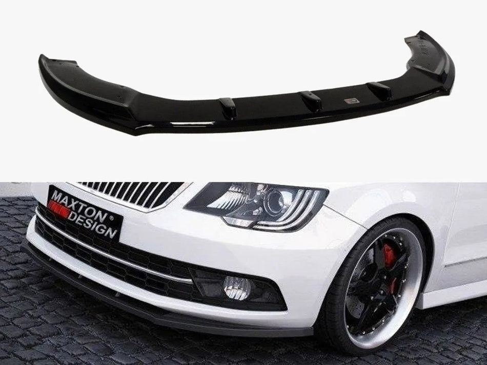Maxton Front Splitter Skoda Superb II Facelift Model