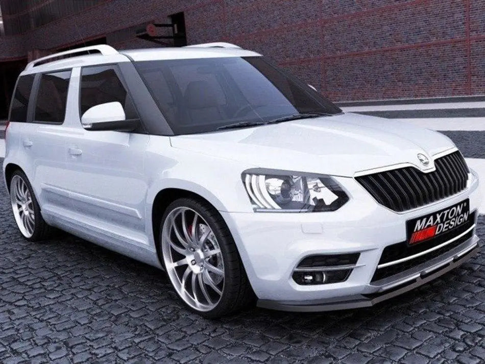 Maxton Front Splitter Skoda Yeti CITY Facelift Model (2013-UP)