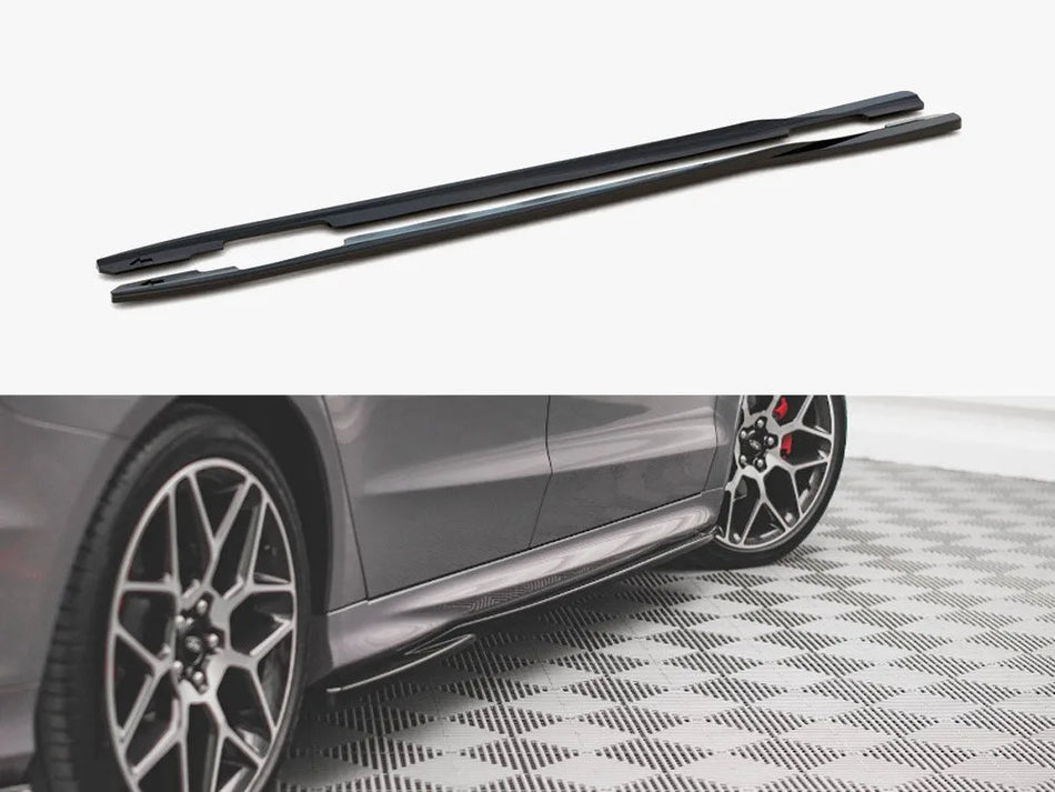 Maxton Side Skirts Diffusers Ford Mondeo St-line MK5 Facelift (2019-)