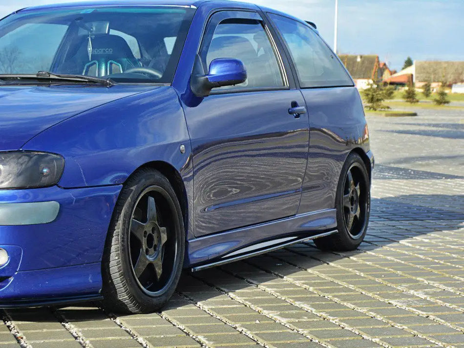 Maxton Side Skirts Splitters Seat Ibiza MK2 Cupra Facelift (1999-2002)
