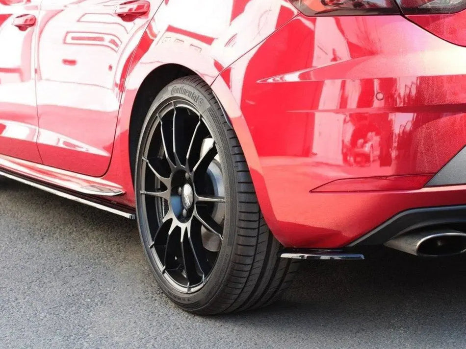 Maxton Rear Side Splitters V.2 Seat Leon Cupra Mk3 FL Hatchback